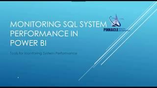 Monitoring SQL System Performance in Power BI