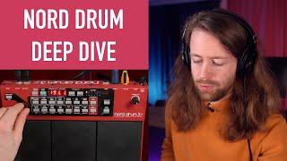 Nord Drum 3P Tutorial - All Functions and Knobs explained