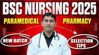 BSC NURSING 2025 SELECTION TIPS  BSC NURSING 2025 STUDY TIPS  BSC NURSING 2025  VIJAY SIR LIVE