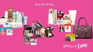 JOIN AVON & RECEIVE FREE £350 Worth Avon Products