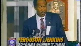 1991 News Ferguson Jenkins Inducted into HOF