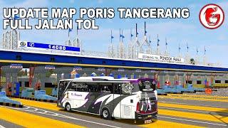 UPDATE MOD MAP TERMINAL PORIS V1.1 PENAMBAHAN JALAN TOL BUSSID V3.7.1