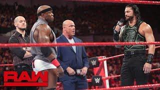 Brock Lesnars contractual negotiations hit a snag Raw June 25 2018