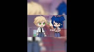 Swap Bodies With...   Miraculous Ladybug  Gacha edit #shorts #gacha #meme