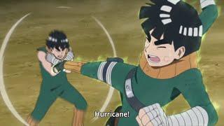 Rock Lee challenged Metal Lee an epic battle between father and son.