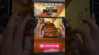 7 Finger HUD in Warzone Mobile