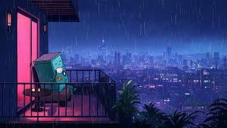 90s lofi city  rainy lofi hip hop  chill beats to relax  study to 