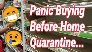 Vlog 008 Panic Buying Sa Jenra Mall  The Family PinoyVlog 