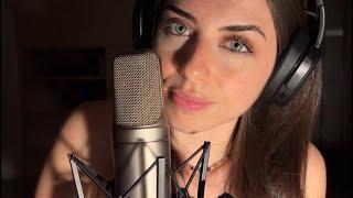 ASMR w NEW MIC WET & DRY MOUTH SOUNDS INAUDIBLE BRUSHING 