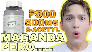 PURE FORM S-ACETYL GLUTA REVIEW   500 MG S-ACETYL PER CAPSULE SIR LAWRENCE