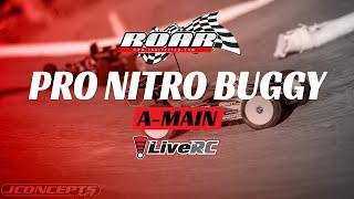 Nitro Buggy AMain  2023 ROAR 18th Nitro Offroad Nationals