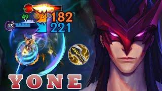 Wild Rift Yone Gameplay  Top 1 Yone Gameplay  Rank Sovereign 