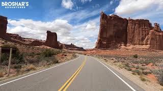 Arches National Park  DRIVE-THROUGH TOUR  Entrance to Devils Garden