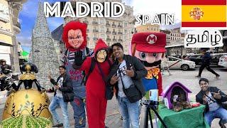 SPAIN  MADRID CITY TOUR IN TAMILONE DAY IN MADRIDSPAIN TOUR TAMILTOURIST PLACE IN SPAIN 