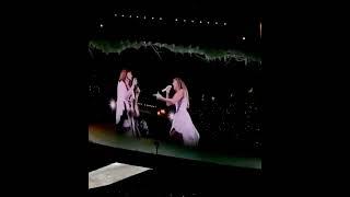 Taylor Swift & Florence Welch perform Florida for first time at Wembley credit lucia_swiftiee_