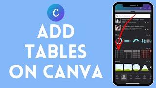 How to Create Table in Canva 2024