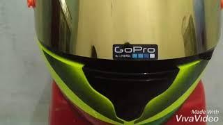 Review modifikasi Helm KYT Rc7 motif italian