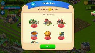 Level Up #24  Zoo unlocked  Township Game 