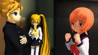 MMD Cup 8 Cat and Cat A cute & sweet drama about Miku meeting Irohas Cat Translated