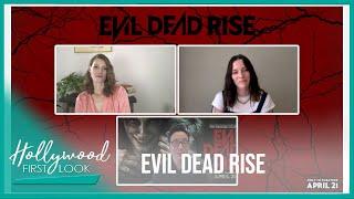 EVIL DEAD RISE 2023  Interviews with Alyssa Sutherland and Lily Sullivan on their new movie