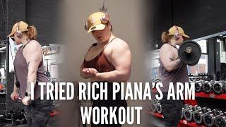 I Tried Rich Piana’s Arm Workout