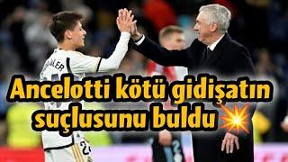  Ancelotti suçluyu buldu #realmadrid #ardagüler