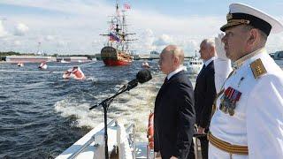 في عيد البحرية الروسية.. بوتين استذكر سنوات الحرب الباردة وشكر الجزائر والصين والهند فما السبب؟