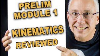 Review Preliminary Physics  Module 1 Kinematics