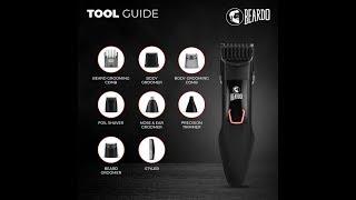 Beardo PR3058 45 mins run time Trimmer for Men  UNBOXING REVIEWDETAIL