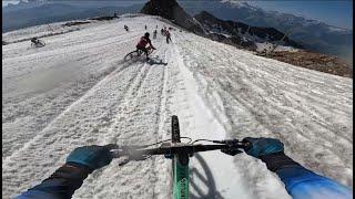  MEGAVALANCHE 2023  snow carnage at 3300m PicBlanc  