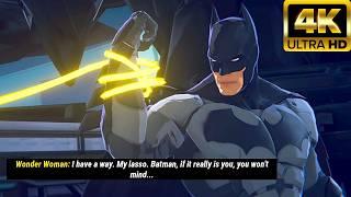 Wonder Woman Uses Lasso Of Truth On Batman Scene 2024 - DC Dark Legion