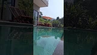 Kolam Renang Air hangat #shorts  Villa Bagus di Bandung