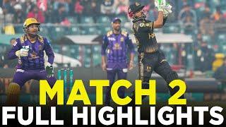 Full Highlights  Quetta Gladiators vs Peshawar Zalmi  Match 2  HBL PSL 9  M2A1A