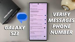 How To Verify Phone Number On Google Messages