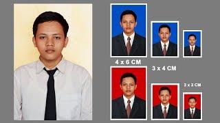 Cara mengganti background pas foto di photoshop