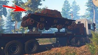 НАШЁЛ ДРОНОМ КОРПУС ТАНКА КВ-1  ВОССТАНОВЛЕНИЕ В МУЗЕЙ - TANK MECHANIC SIMULATOR