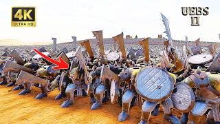 WARHAMMER 40K VS ROME TOTAL WAR  SPACE MARINES VS ROMAN SOLDIERS  UEBS 2