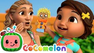 Ninas New Paper Doll Pin Pon  Ninas Familia  CoComelon Nursery Rhymes & Kids Songs