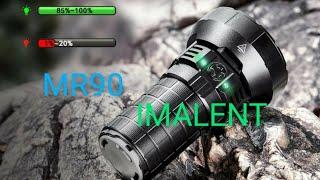 Imalent MR90 Led Flashlight Preview&Test Unboxing 50000.Lumen