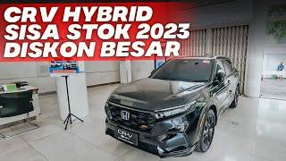 REVIEW HONDA CRV HYBDRID TAHUN 2024 WARNA HITAM SISA STOK 2023 DISKON SPESIAL HARGA TURUN JADI MURAH