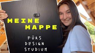 BEWERBUNGSMAPPE DESIGNSTUDIUM + hausaufgabe und wie alles ablief