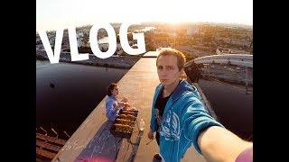 VLOG ● Жарим сардельки на верхушке моста  Уехал в Одессу