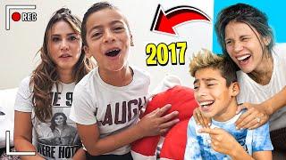 REACTING To Our FIRST EVER YOUTUBE VIDEO SO CRINGE   The Royalty Family