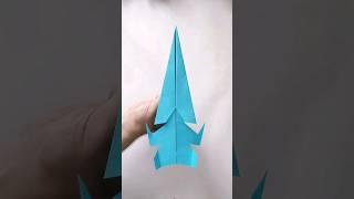 Paper plane tutorial ️ #134 #shorts #paperplane #plane