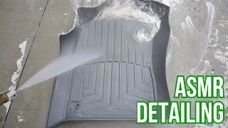 Detailing Plastic Floor Mats  ASMR Detailing 