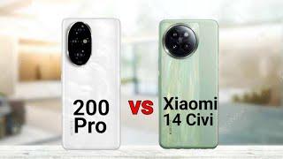 Honor 200 Pro vs Xiaomi 14 Civi