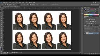 How to Create  a passport size photo in adobe Photoshop cc  Photoshop tutorial