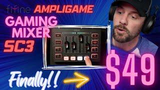 Its About Time The FiFine Ampligame SC3 Gaming Mixer for just $49 -  uh...WHAT