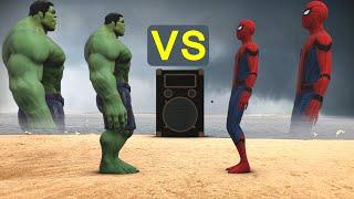 Hulk Vs Spiderman Dance Battle  HD 