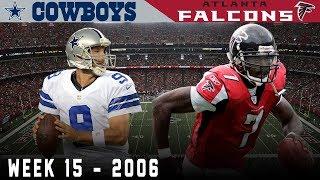 Romo & Vick Battle for Playoff Positioning Cowboys vs. Falcons 2006  NFL Vault Highlights